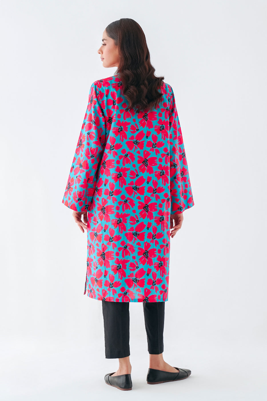 PRINTED CAMBRIC SHIRT (PRET)