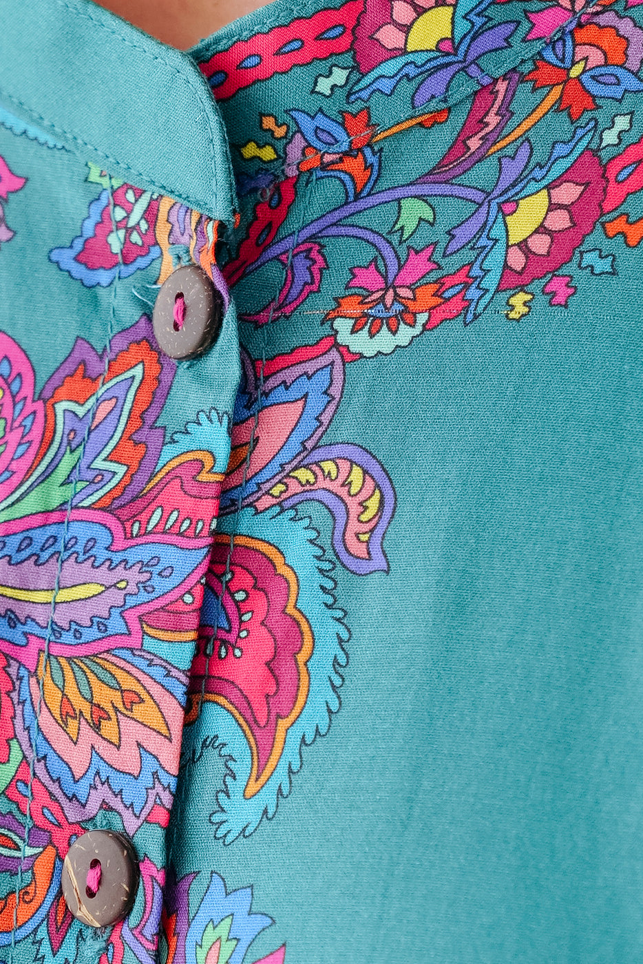PRINTED CAMBRIC SHIRT (PRET)