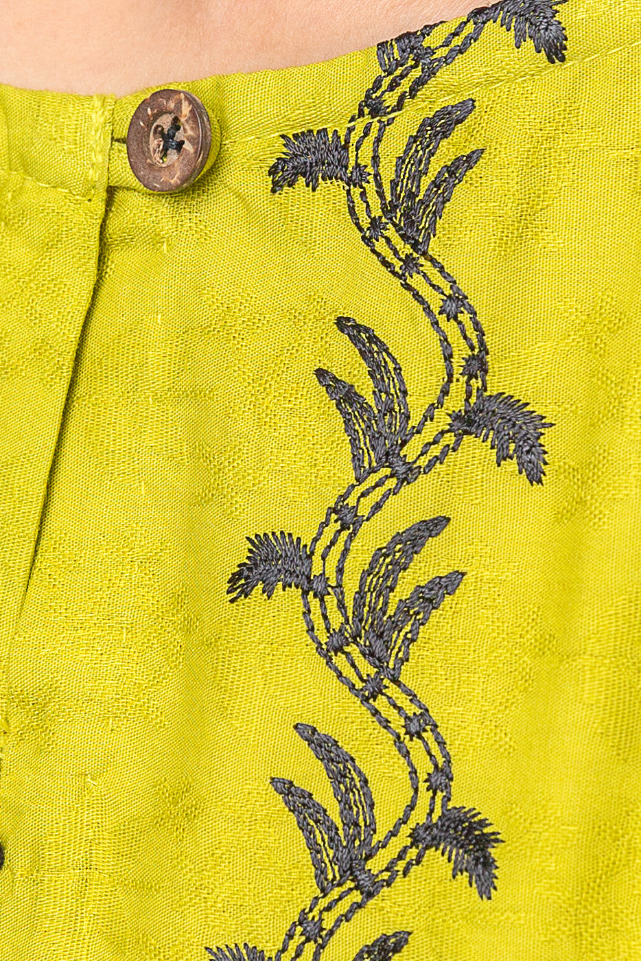 EMBROIDERED SELF JACQUARD SHIRT (PRET)