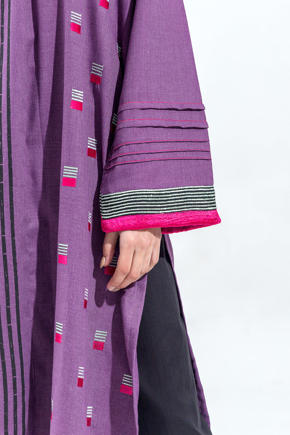 EMBROIDERED TWILL SHIRT (PRET)