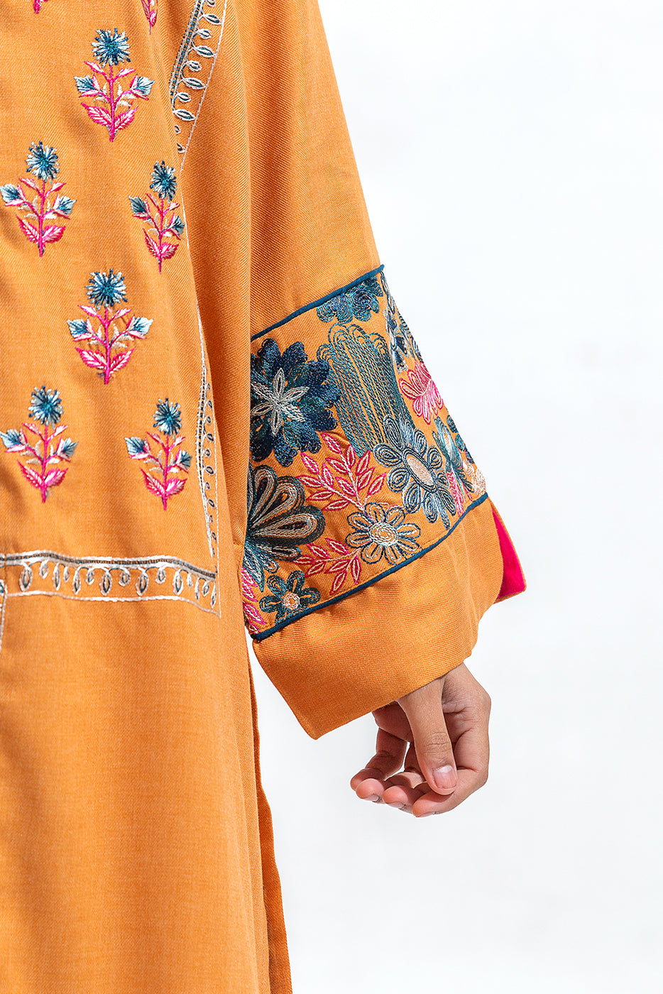 EMBROIDERED TWILL SHIRT(PRET)