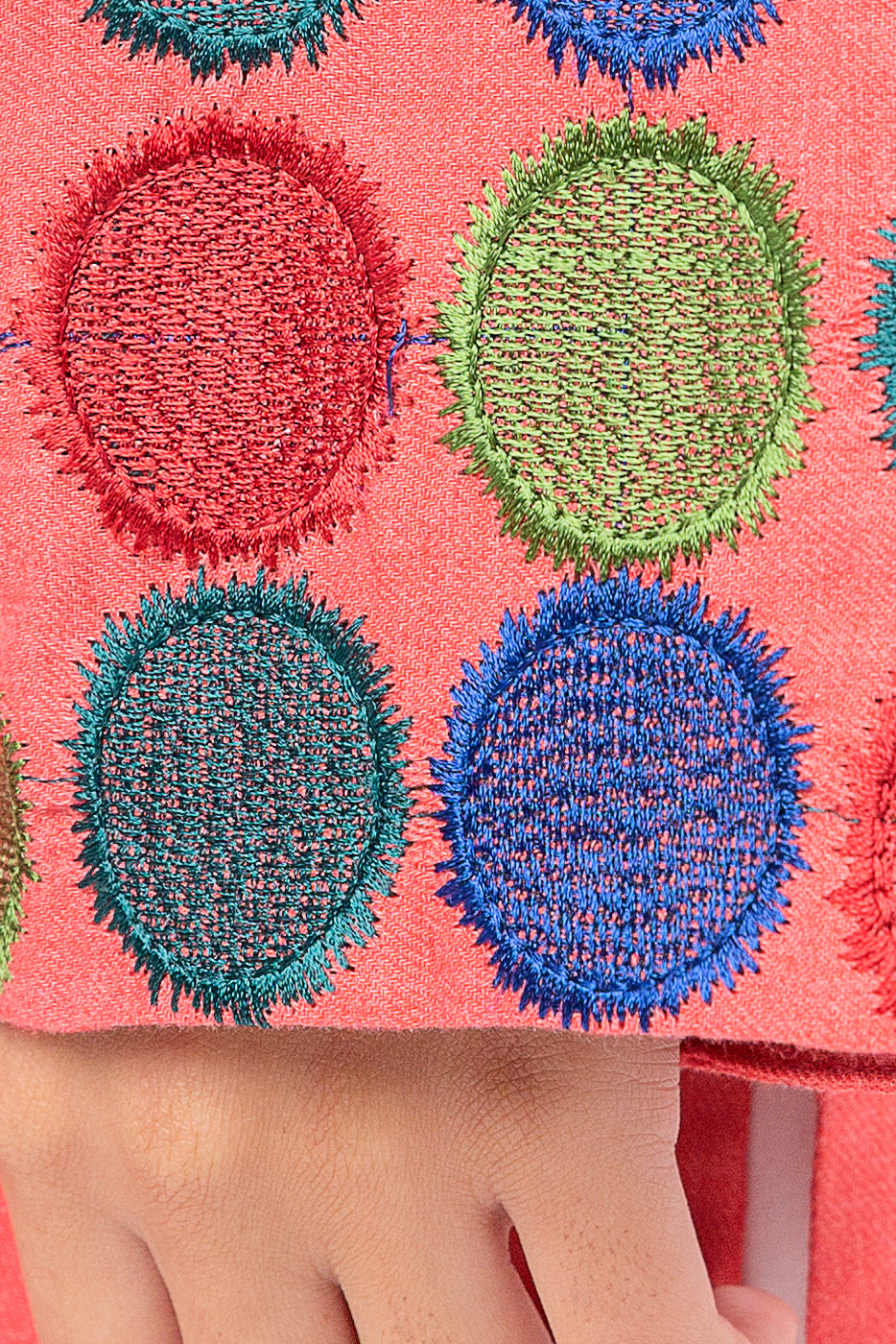 EMBROIDERED TWILL SHIRT (PRET)