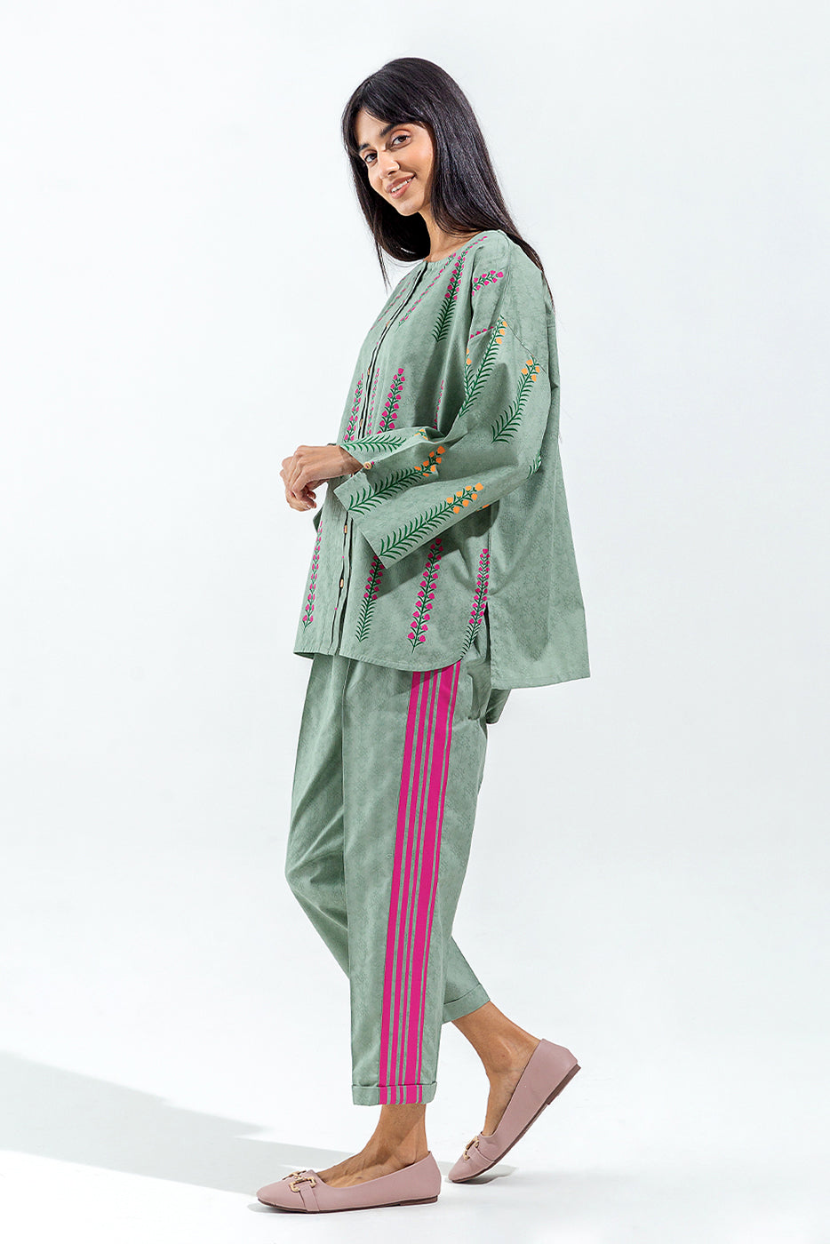 SELF JACQUARD TOP (PRET)