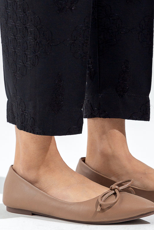 EMBROIDERED STRAIGHT PANTS