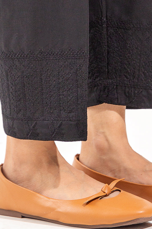 EMBROIDERED STRAIGHT PANTS