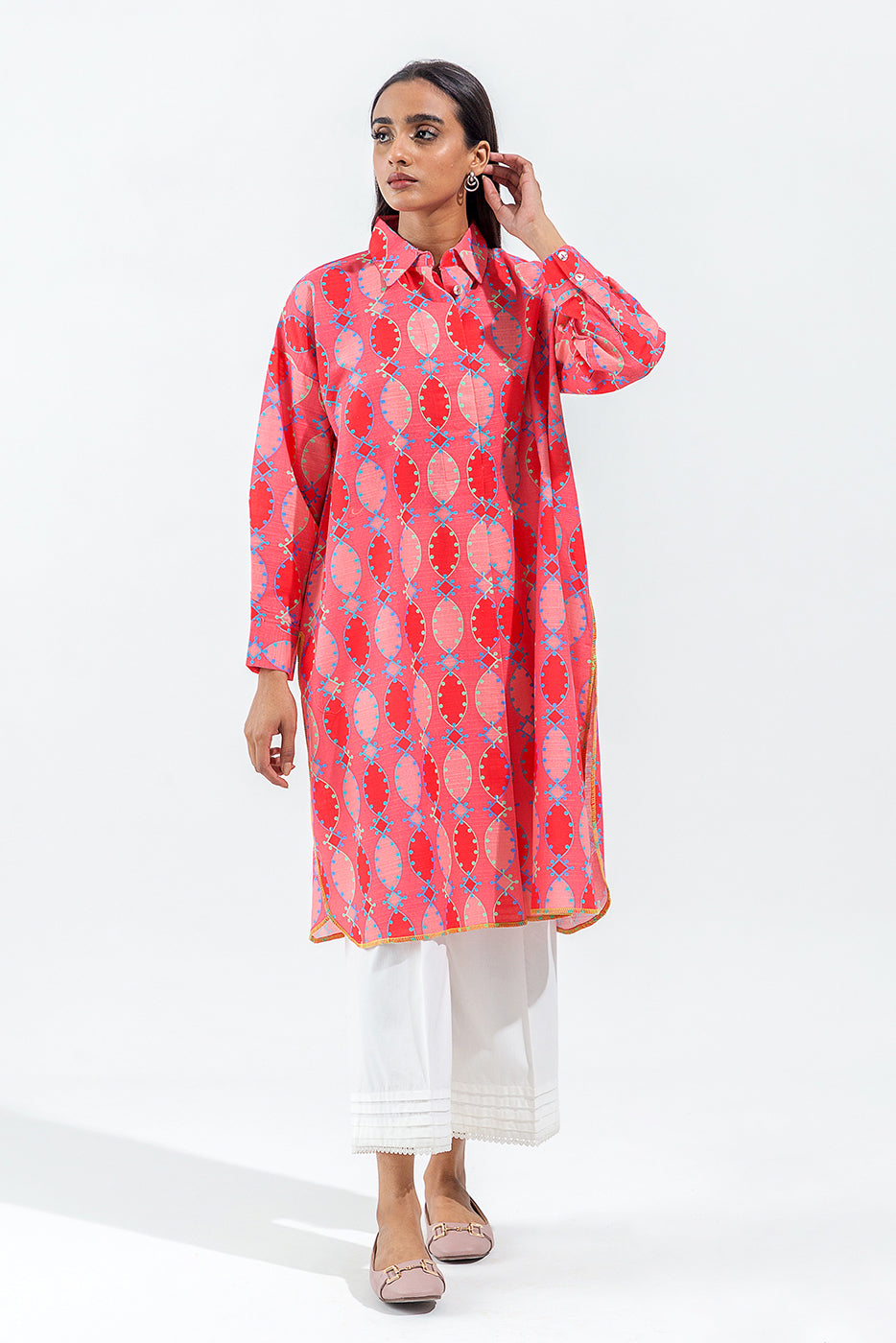 BASIC SLUB KHADDAR TUNIC (PRET)