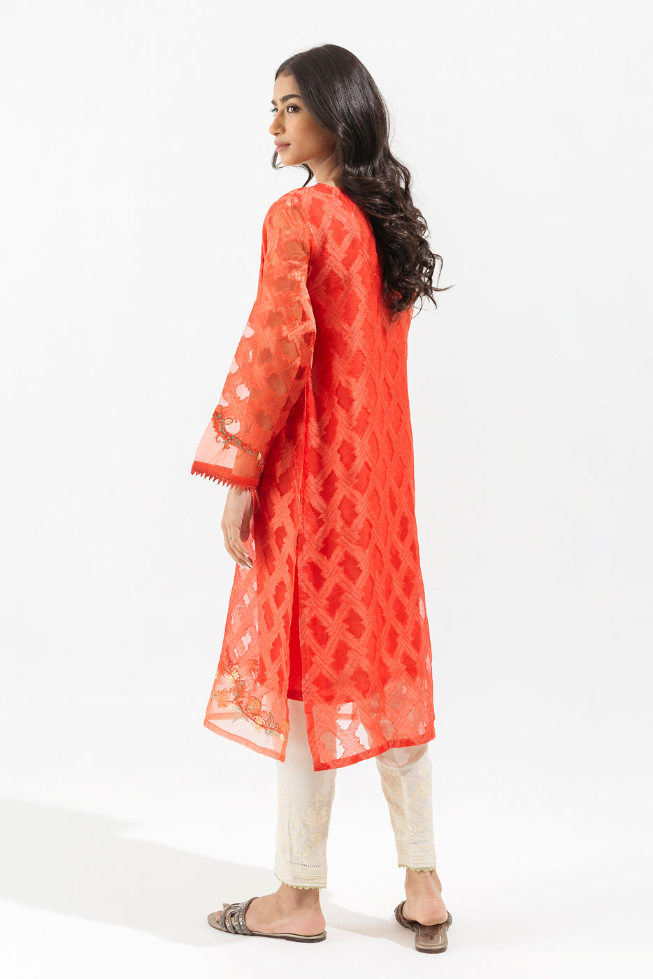 EMBROIDERED JACQUARD SHIRT (LUXURY PRET)