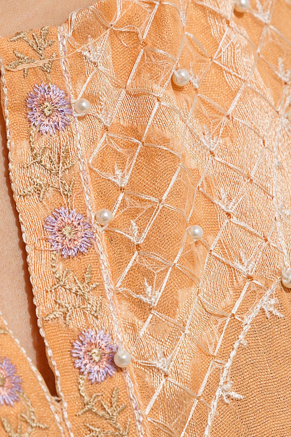 EMBROIDERED JACQUARD SHIRT (LUXURY PRET)