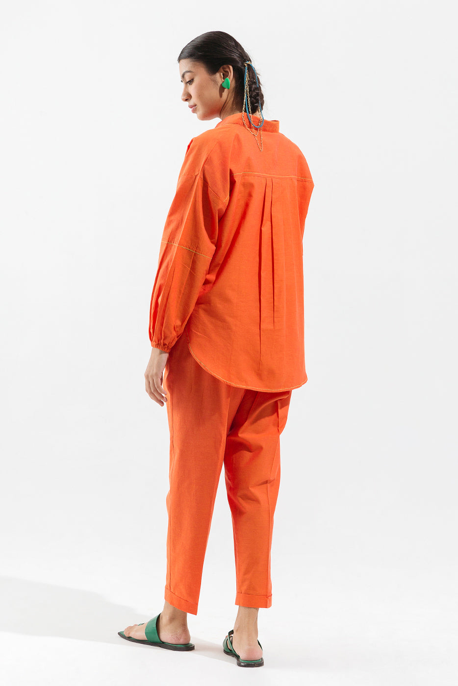 2 PIECE CHAMBRAY SUIT (PRET)