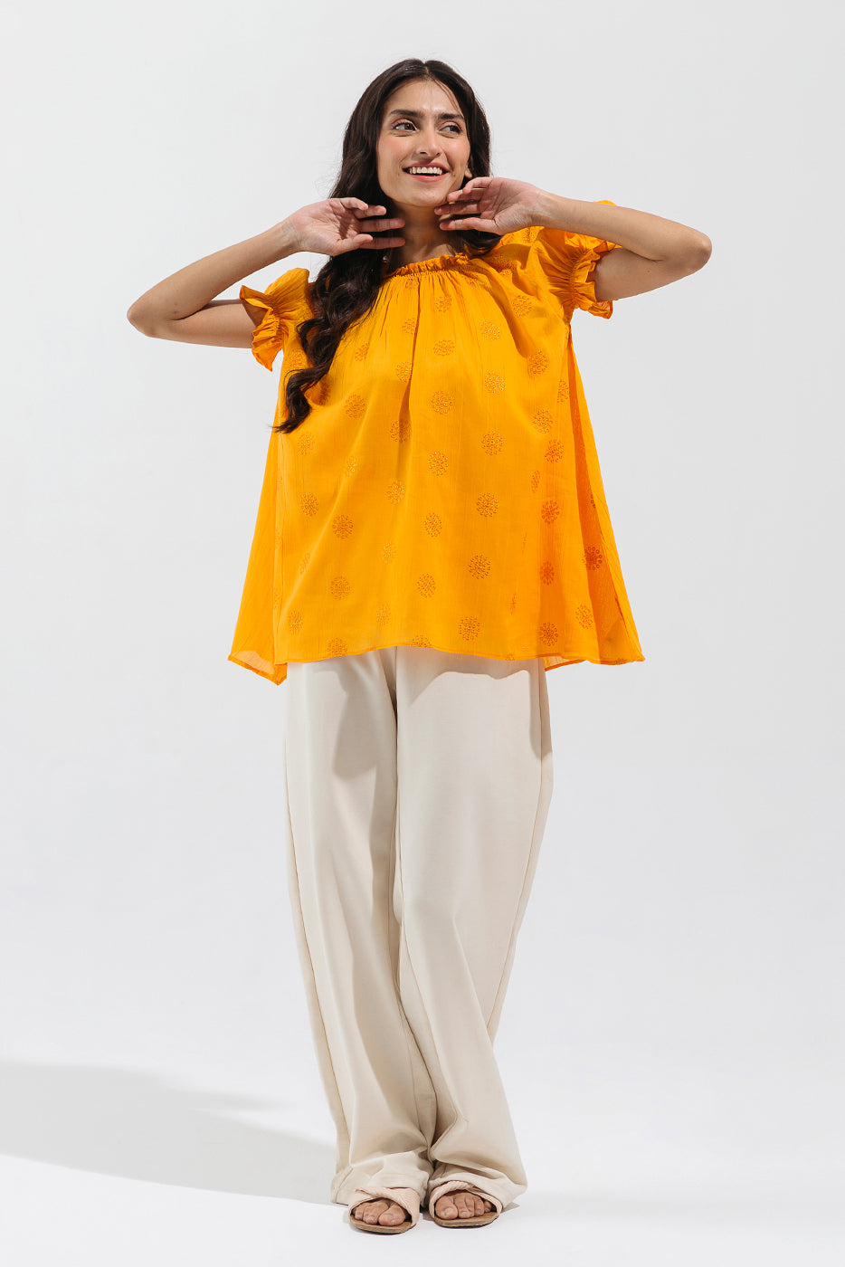 WRINKLE MIX TOP (PRET)