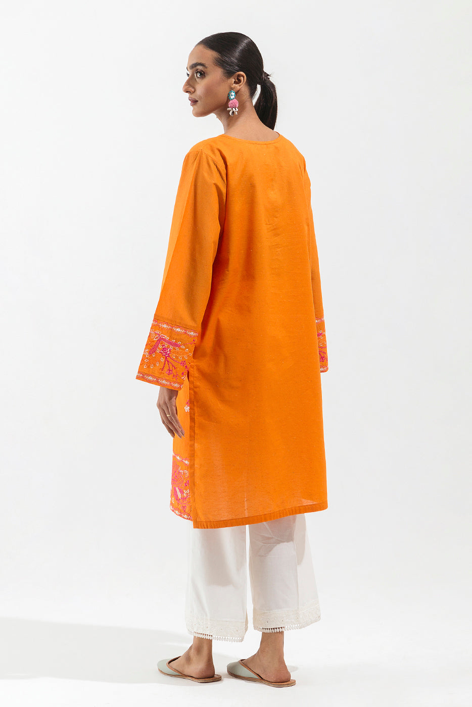 EMBROIDERED MULTI NEPS SHIRT (PRET)