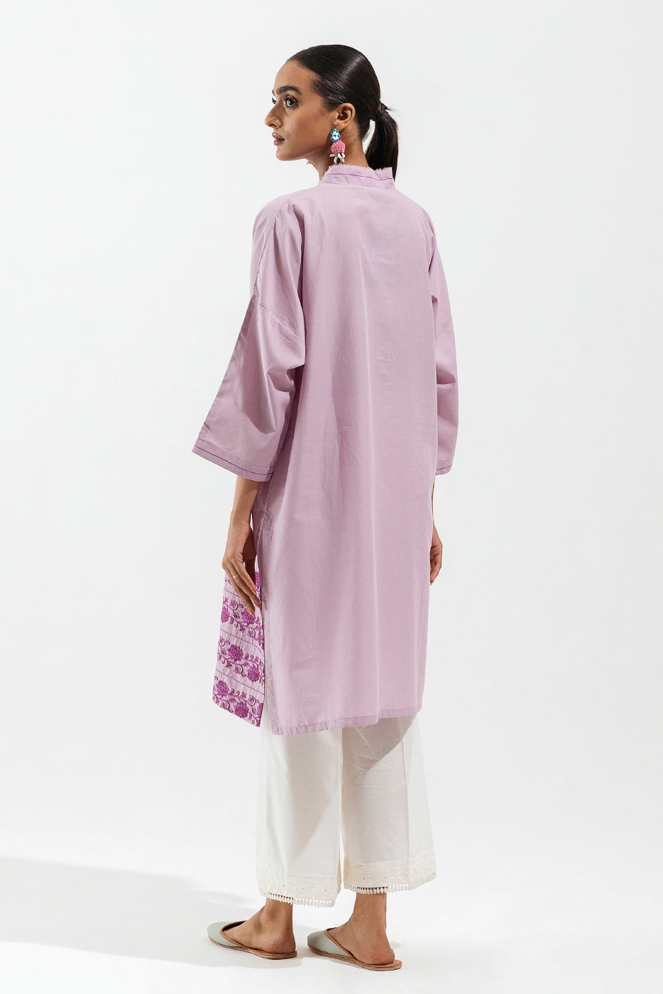 EMBROIDERED LAWN SHIRT (PRET)
