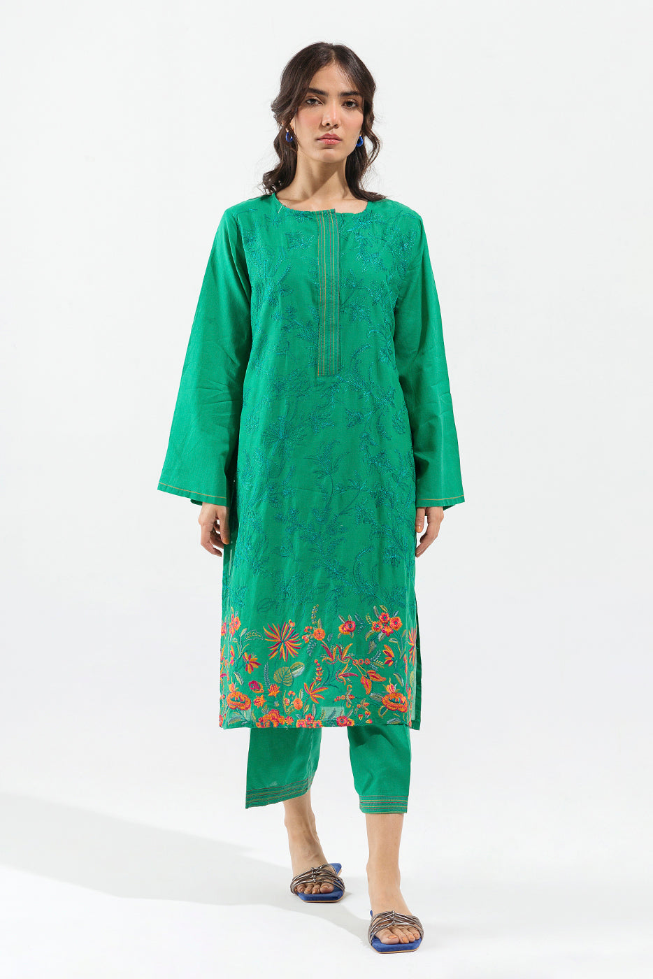 EMBROIDERED SHIRT WITH PANTS