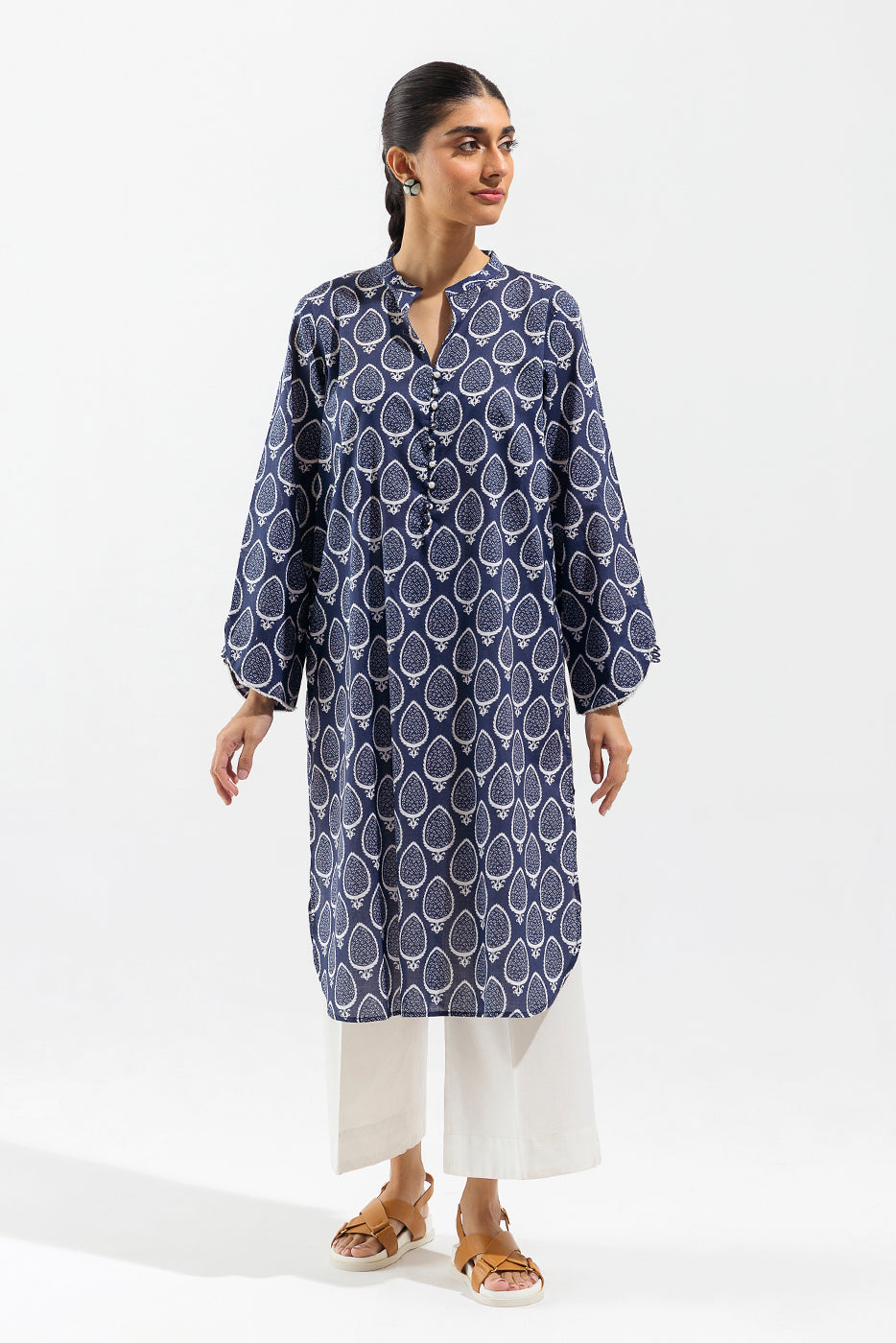 PRINTED LAWN SHIRT (PRET)