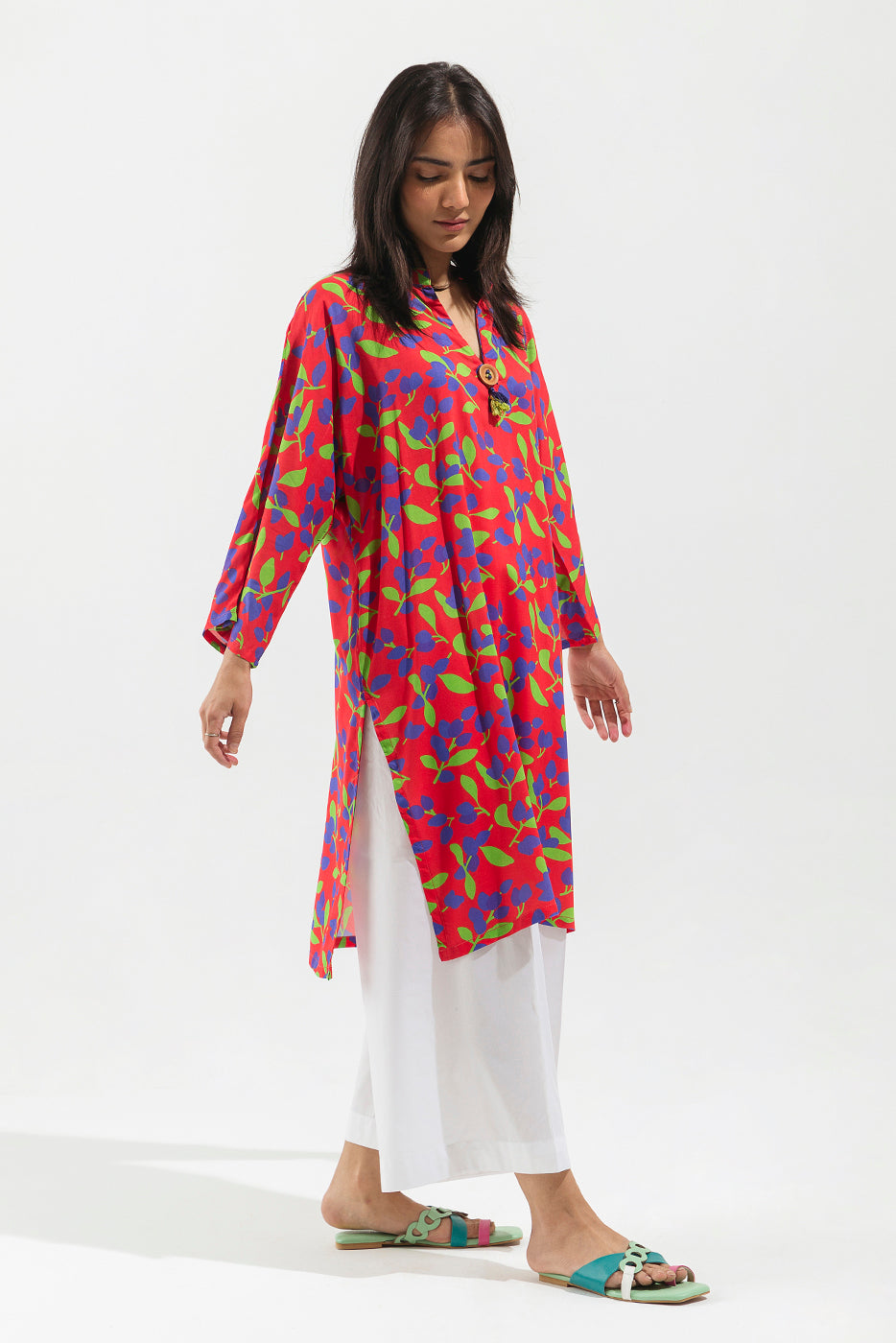 PRINTED VISCOSE SHIRT (PRET)