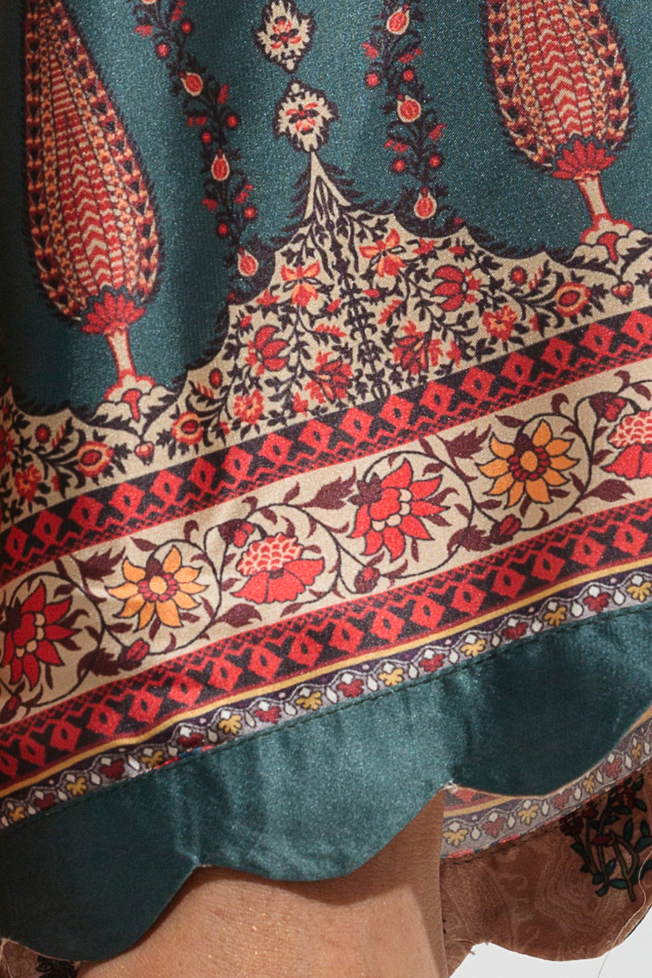 BASIC PRINTED SILK SHIRT (LUXURY PRET)