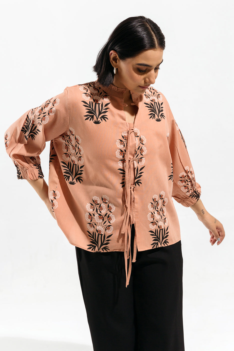 SCREEN PRINTED TOP