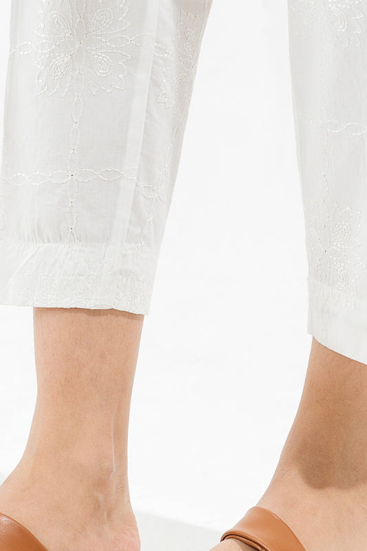 EMBROIDERED STRAIGHT PANTS