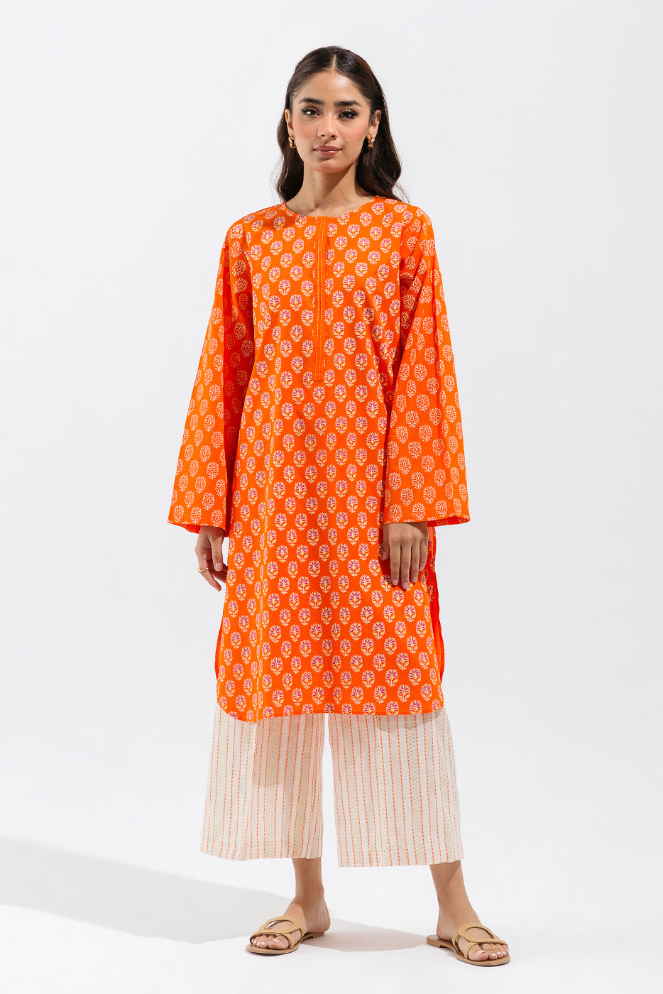 PRINTED LAWN SHIRT (PRET)