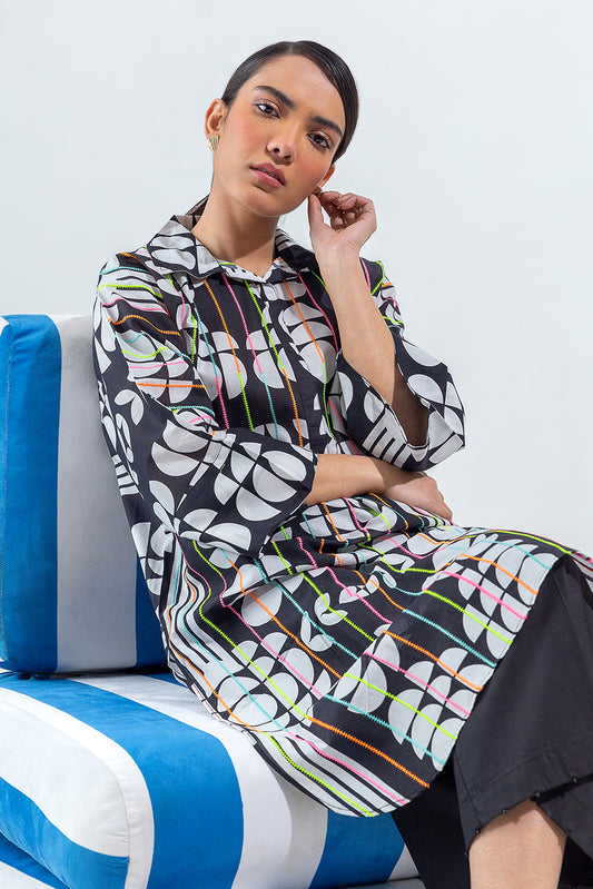 EMBROIDERED LAWN SHIRT (PRET)