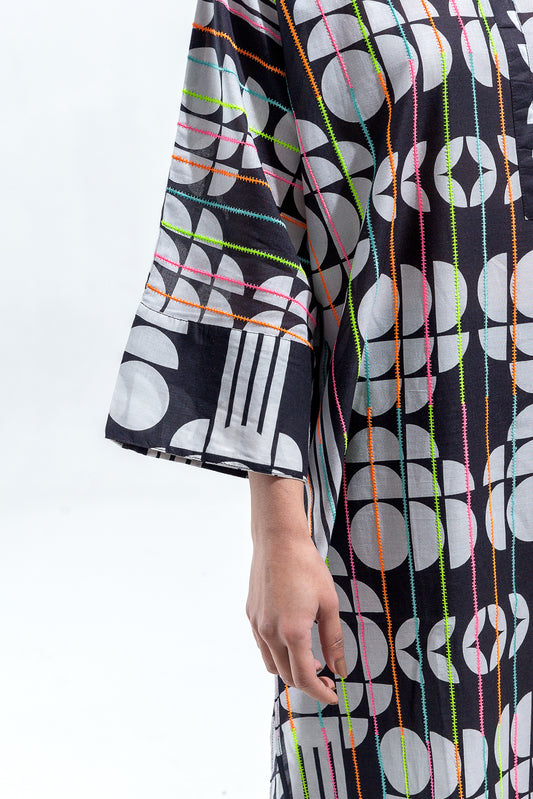 EMBROIDERED LAWN SHIRT (PRET)