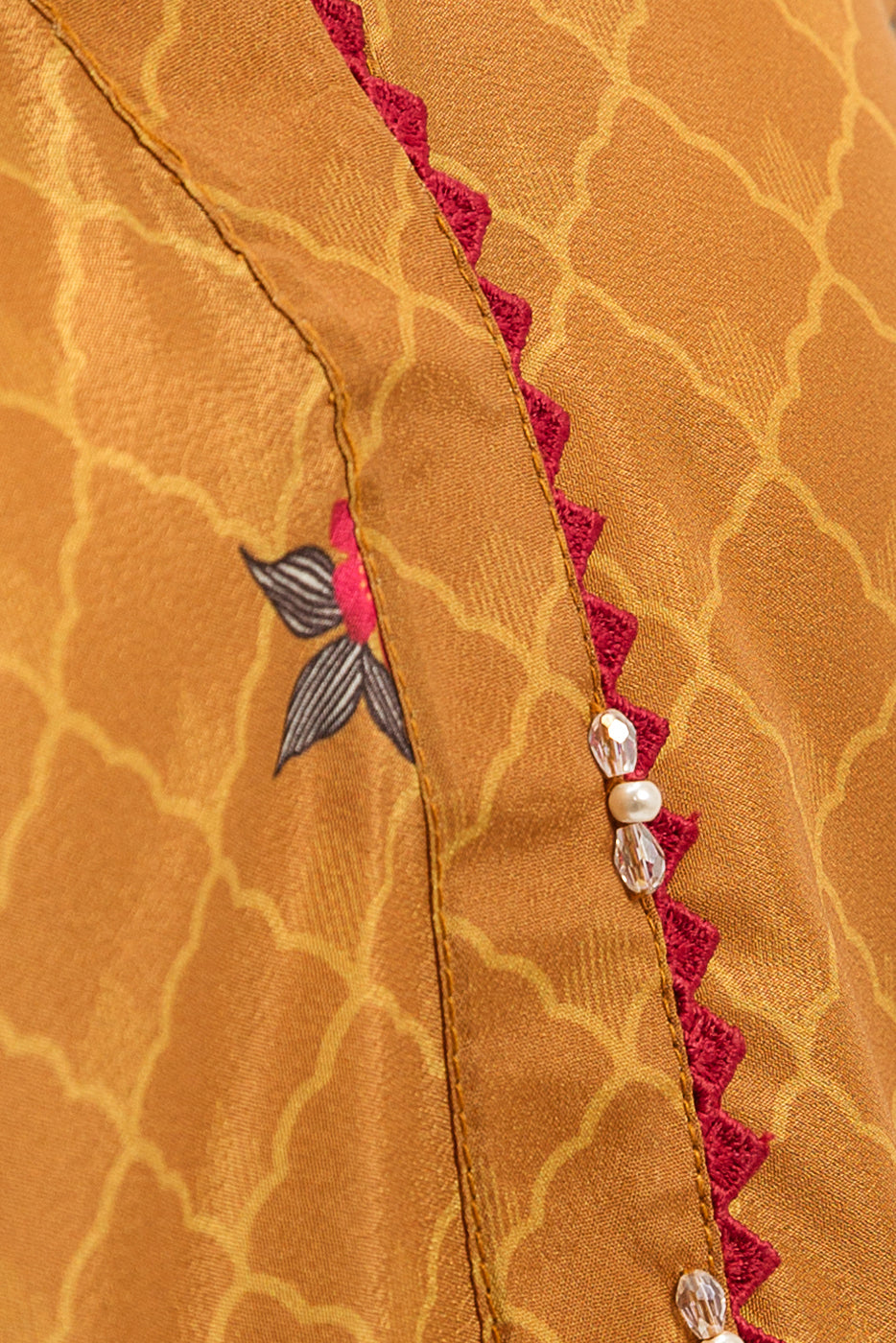 PRINTED CREPE SHIRT (LUXURY PRET)