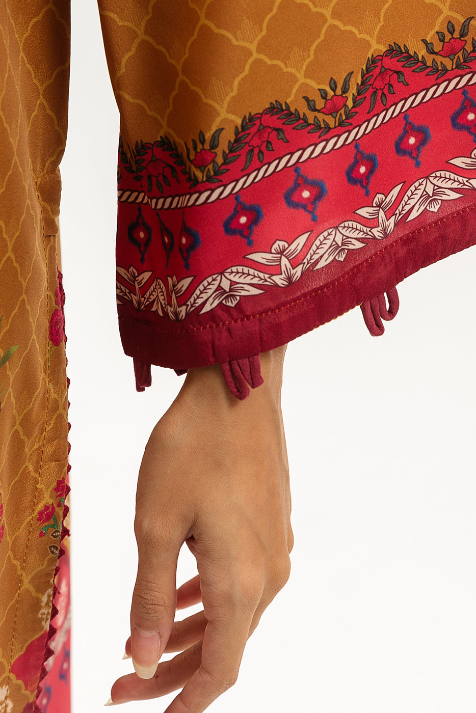 PRINTED CREPE SHIRT (LUXURY PRET)