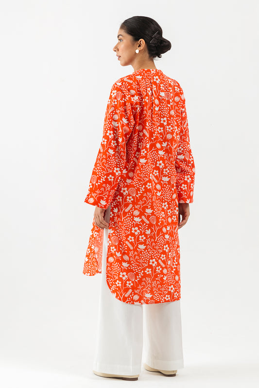 PRINTED KHADDAR SHIRT (PRET)