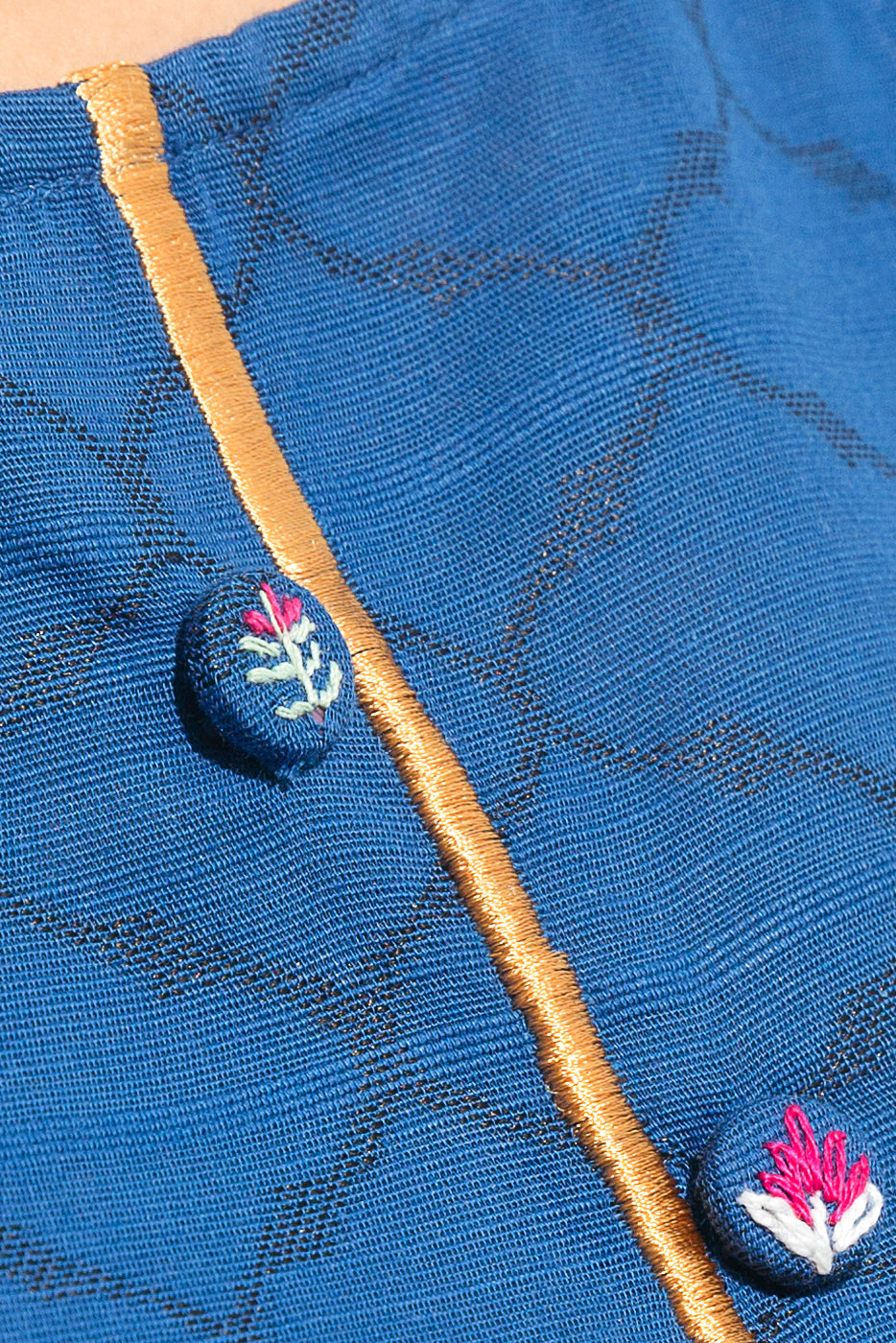 EMBROIDERED JACQUARD SHIRT (PRET)