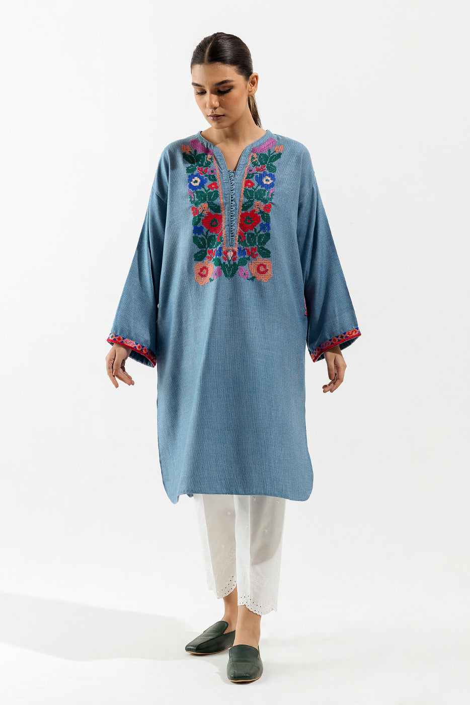 EMBROIDERED SHIRT (PRET)
