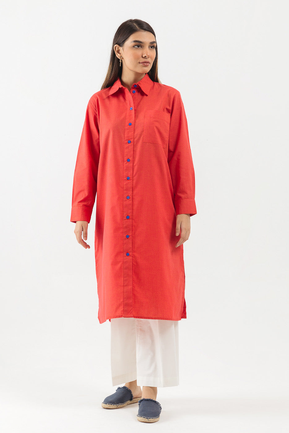 BASIC CHAMBRAY SHIRT (PRET)