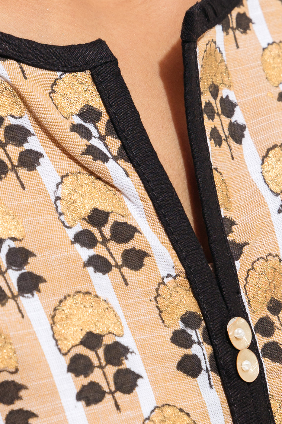 EMBROIDERED YARN DYED SHIRT (PRET)