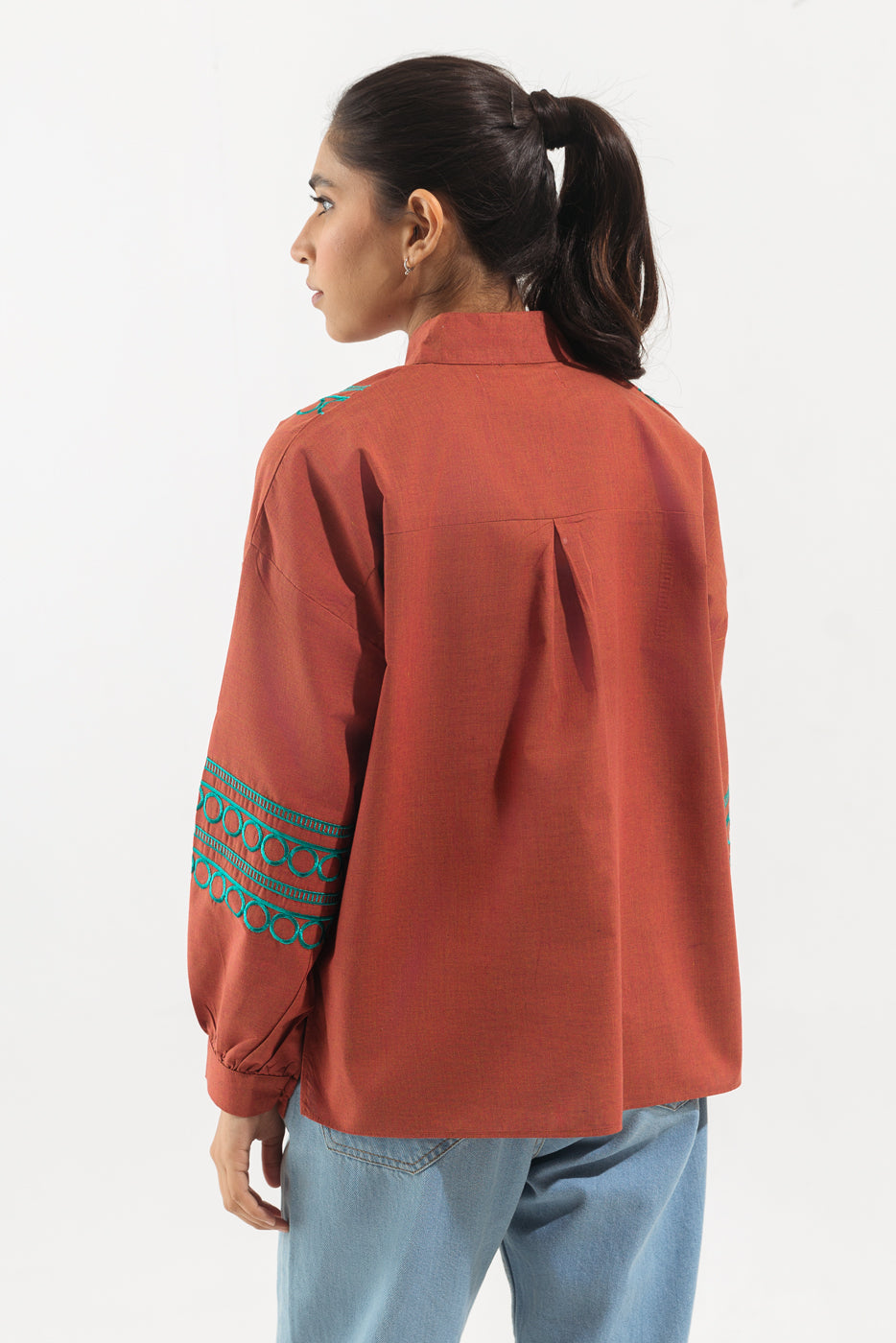 CHAMBRAY TOP (PRET)