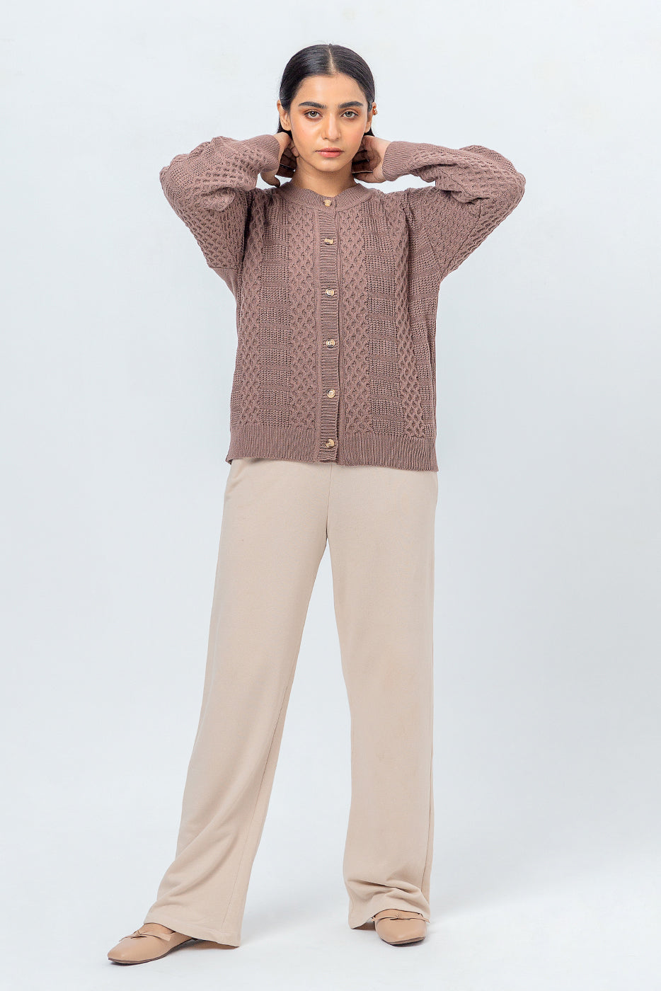 KNITTED CARDIGAN