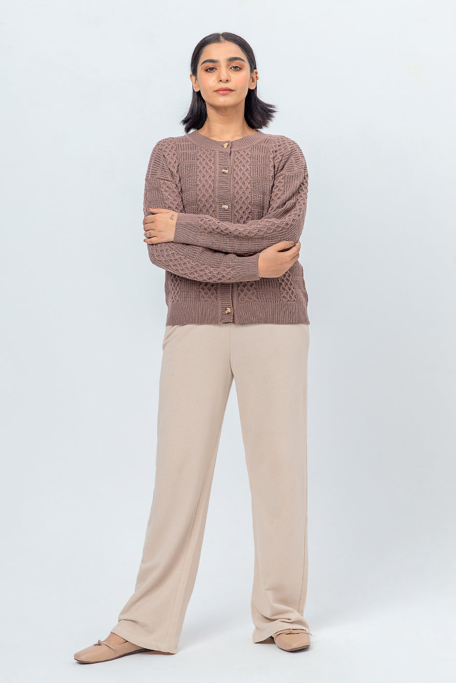 KNITTED CARDIGAN