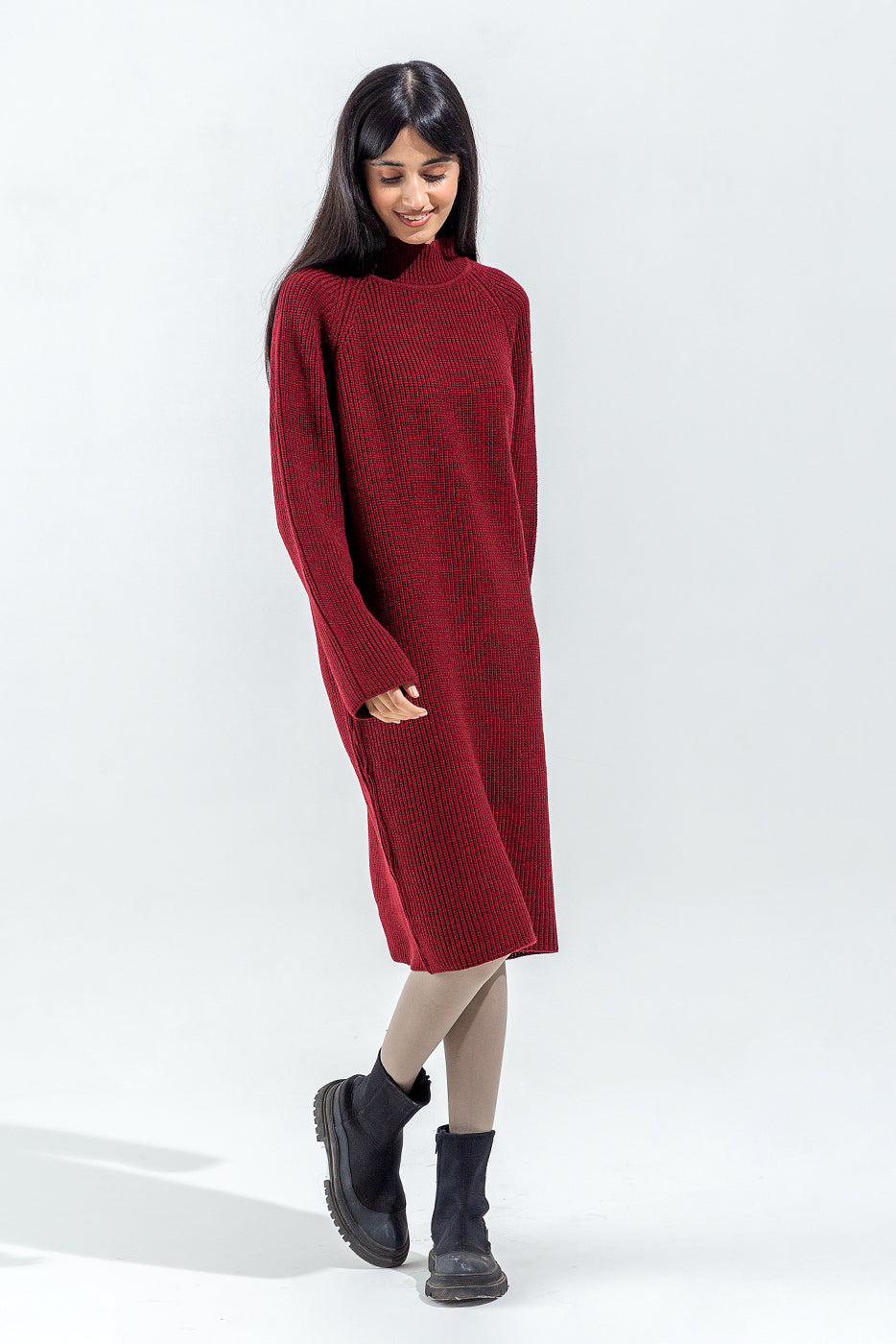 SWEATER KNIT DRESS