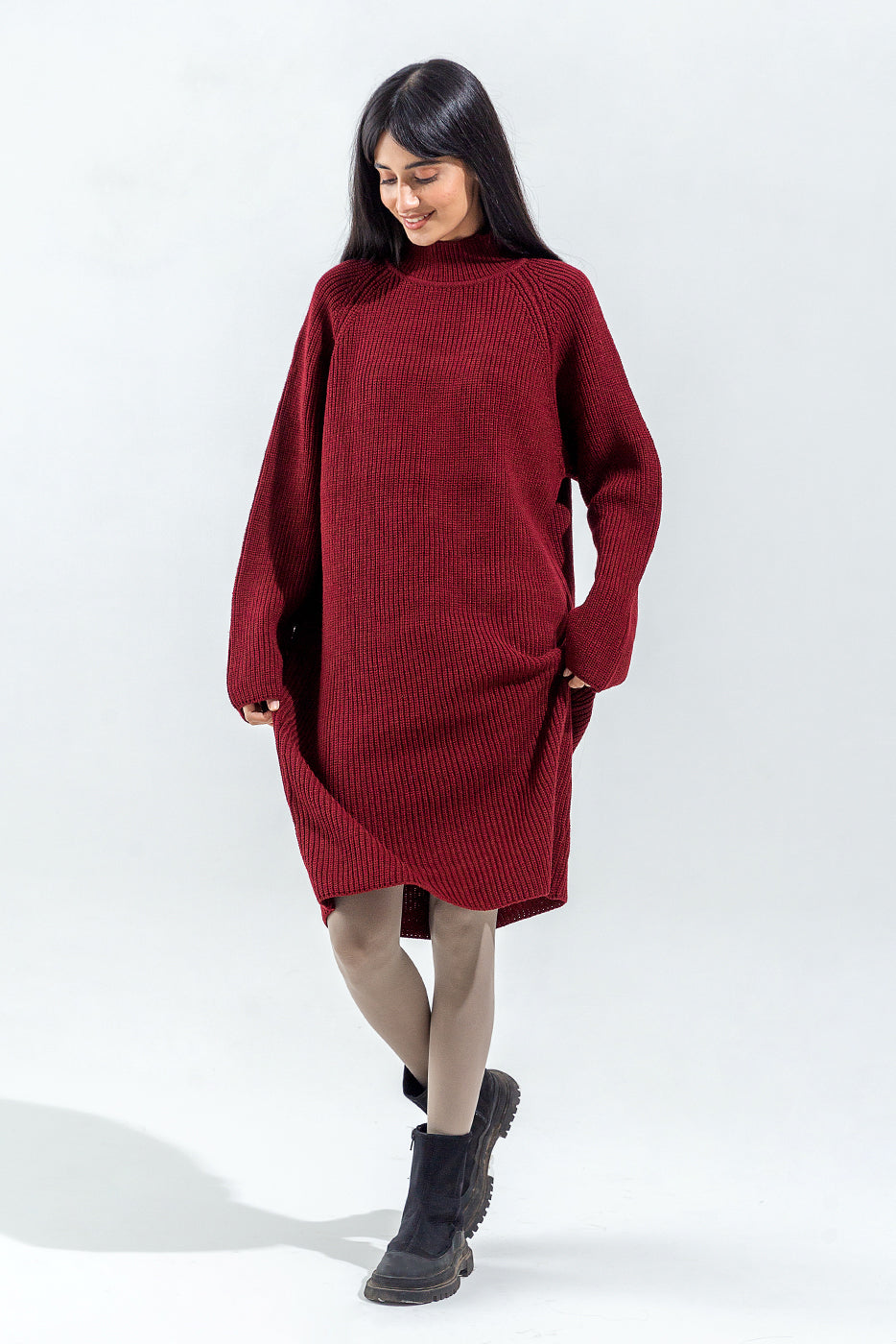 SWEATER KNIT DRESS