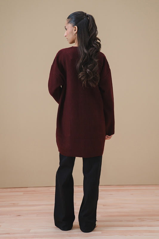 CABLE-KNIT SHRUG