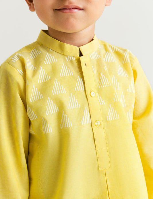 2 PIECE BLOCK PRINTED SUIT