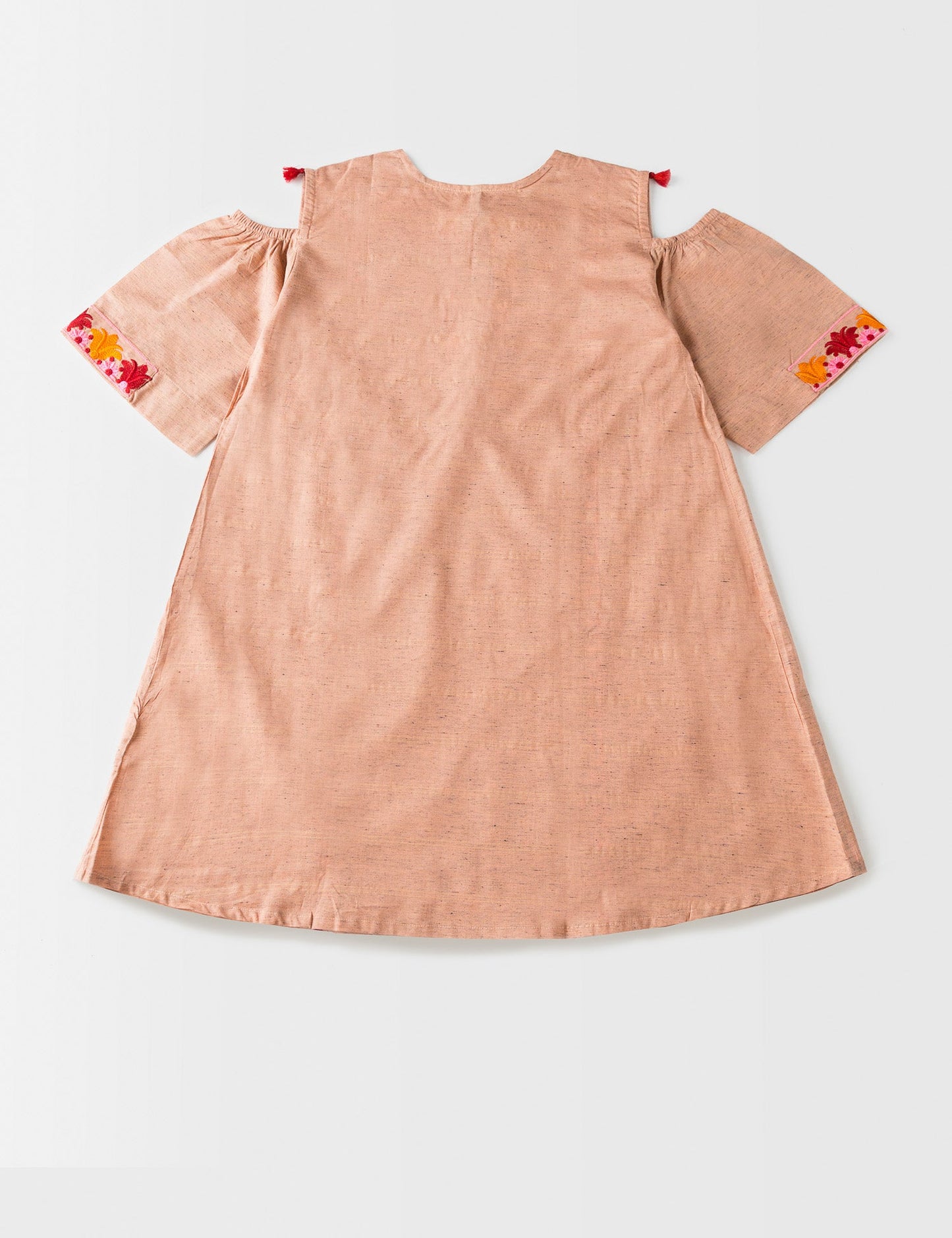 COLD SHOULDER Embroidered TOP