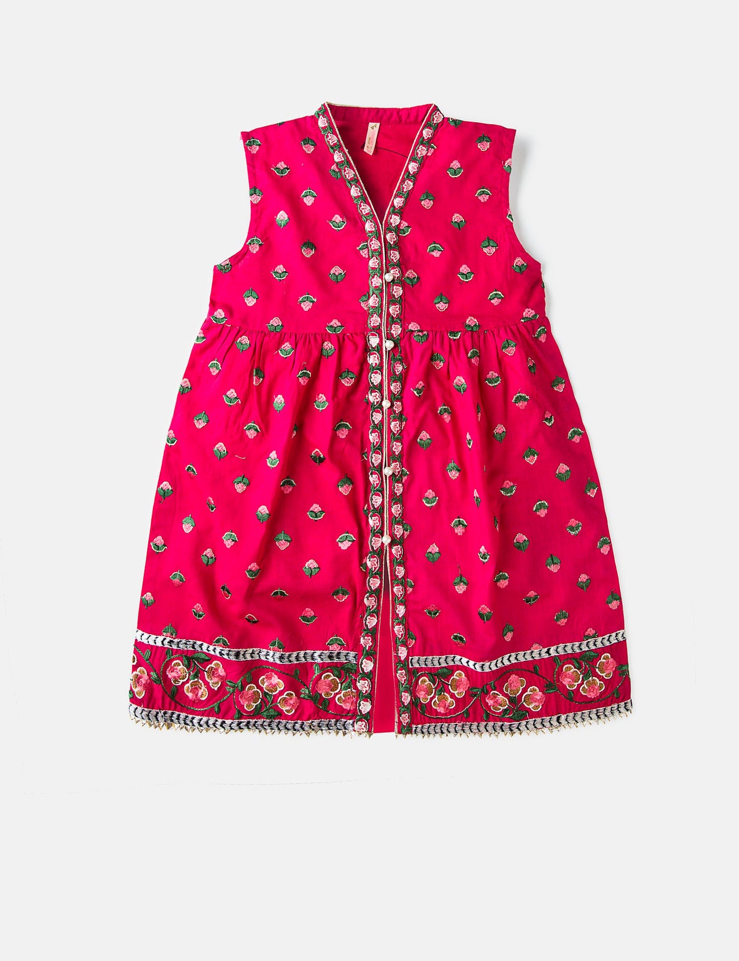 PEPLUM Embroidered SUIT (SLV/LESS)