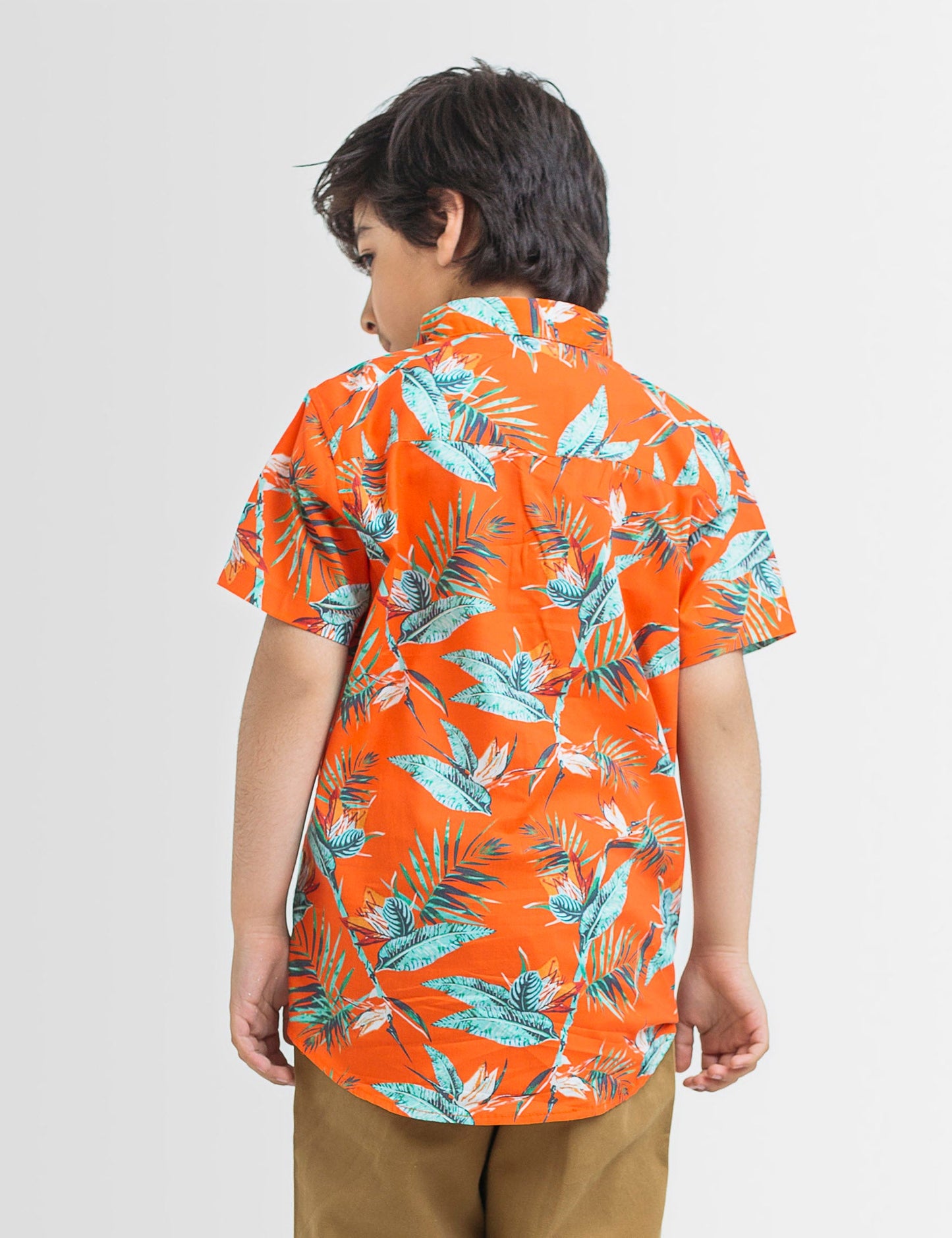 Printed Button Down Shirt (6551401758872)