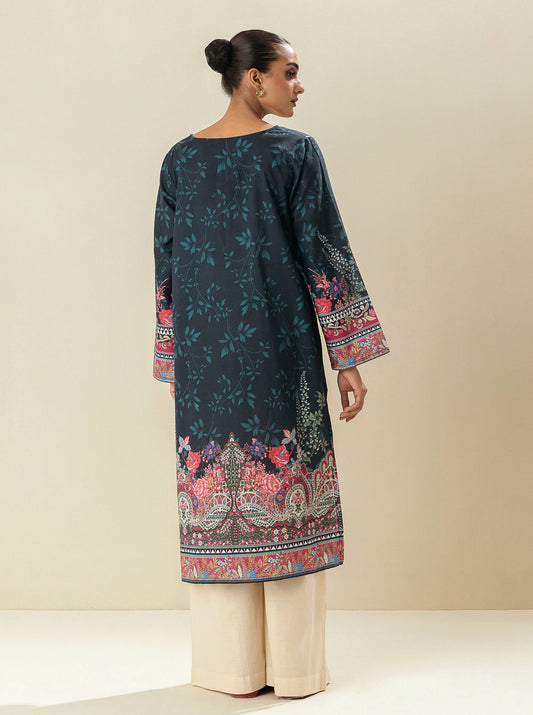 1 PIECE - PRINTED LAWN SHIRT - ORION LIGHT MORBAGH SU_23