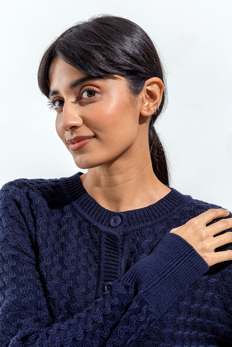 KNITTED CARDIGAN