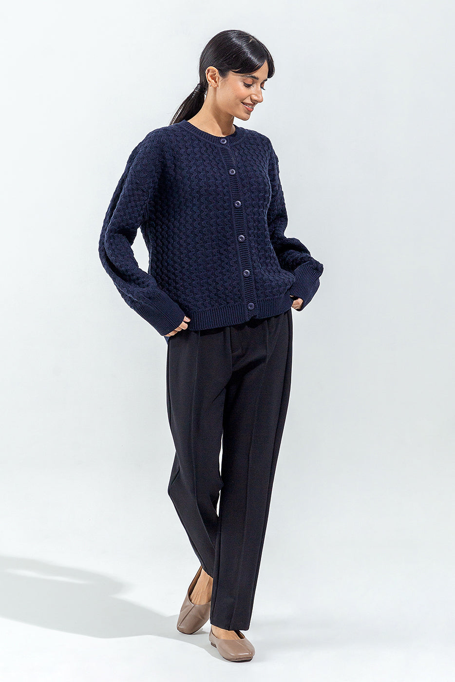 KNITTED CARDIGAN