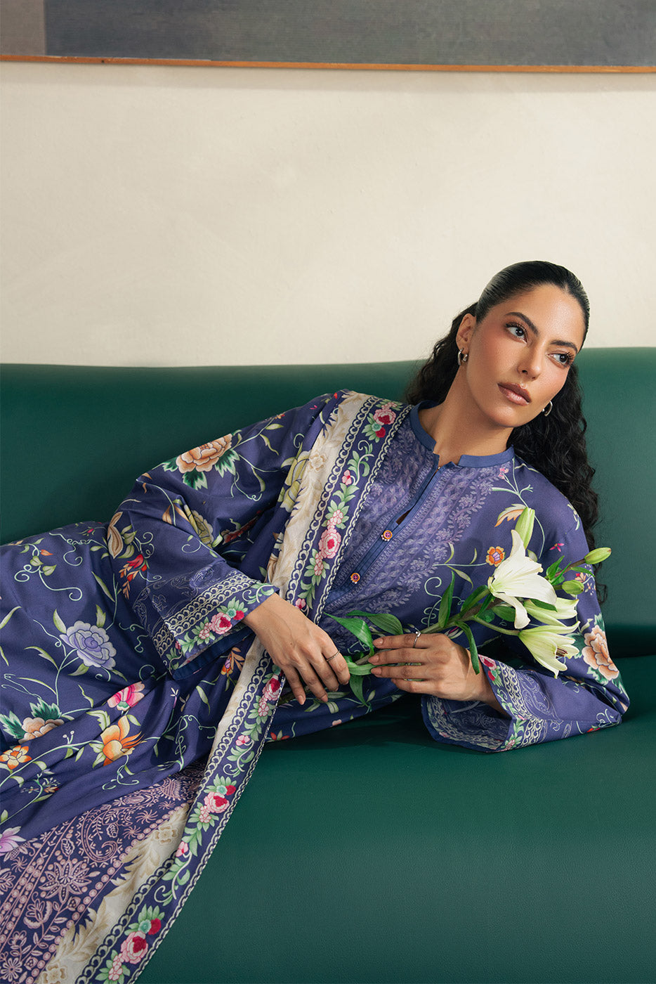3 PIECE PRINTED LAWN SUIT-IMPERIAL AURA (UNSTITCHED)