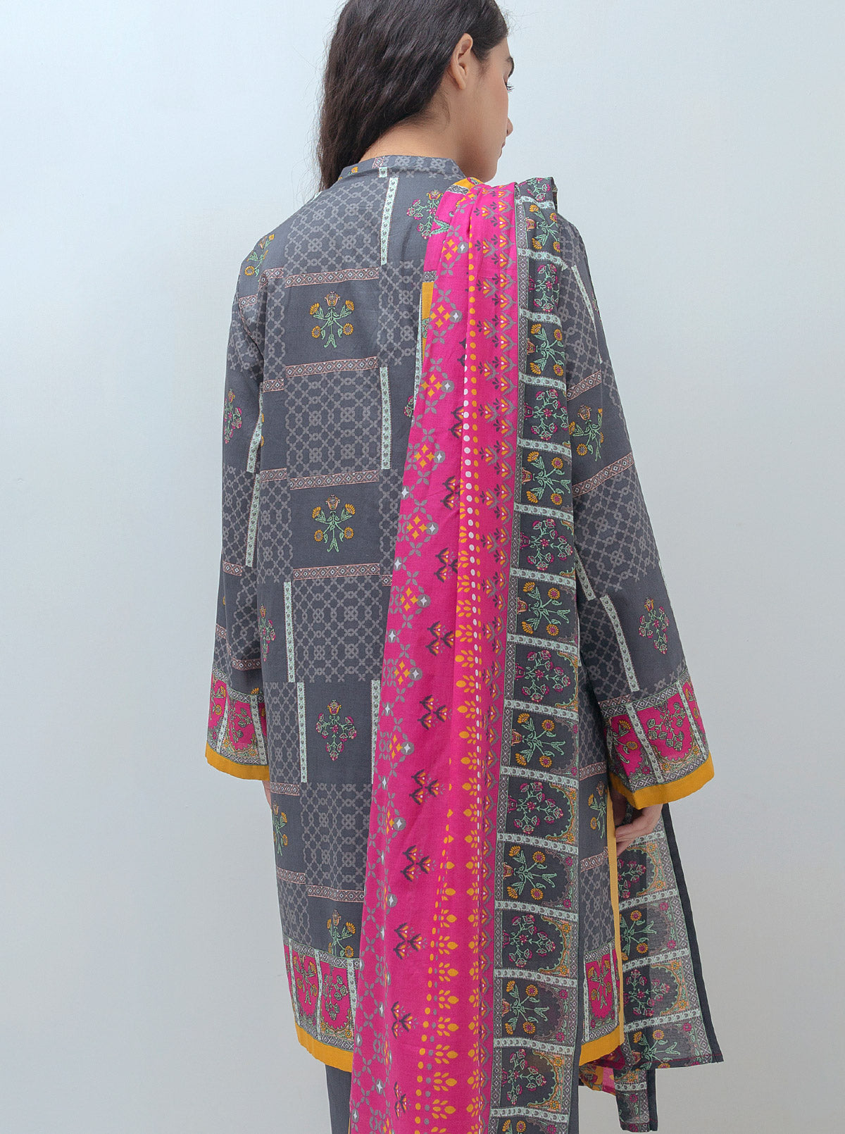 Slate Grey-Printed-3P MORBAGH SU_21