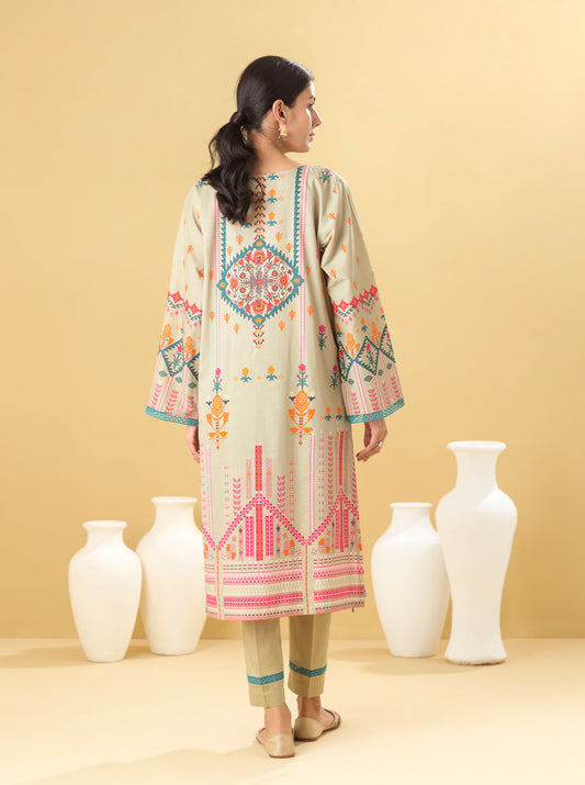 2 PIECE - PRINTED LAWN SUIT - ANTIQUE CRAFT MORBAGH SU_22