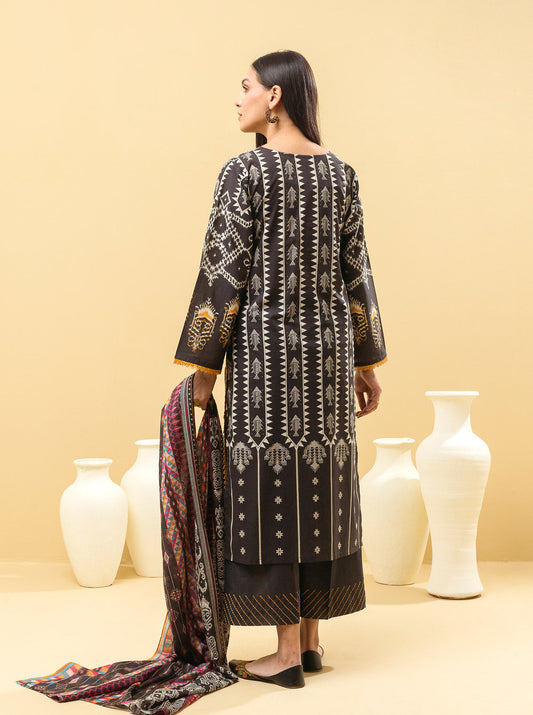 2 PIECE - PRINTED LAWN SUIT - VINTAGE ORNATE MORBAGH SU_22