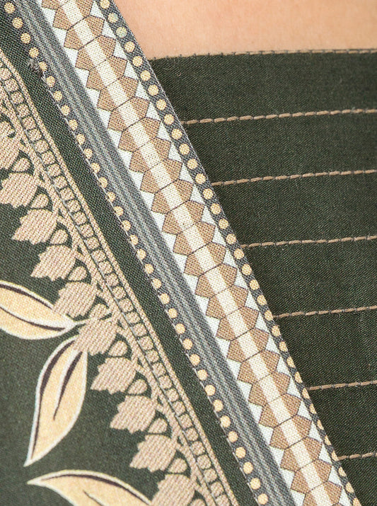 3 PIECE - PRINTED LAWN SUIT - MEADOW BLOSSOM MORBAGH SU_22